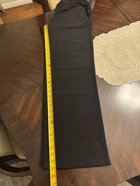 IC COLLECTION Black Pull-On Maxi Skirt